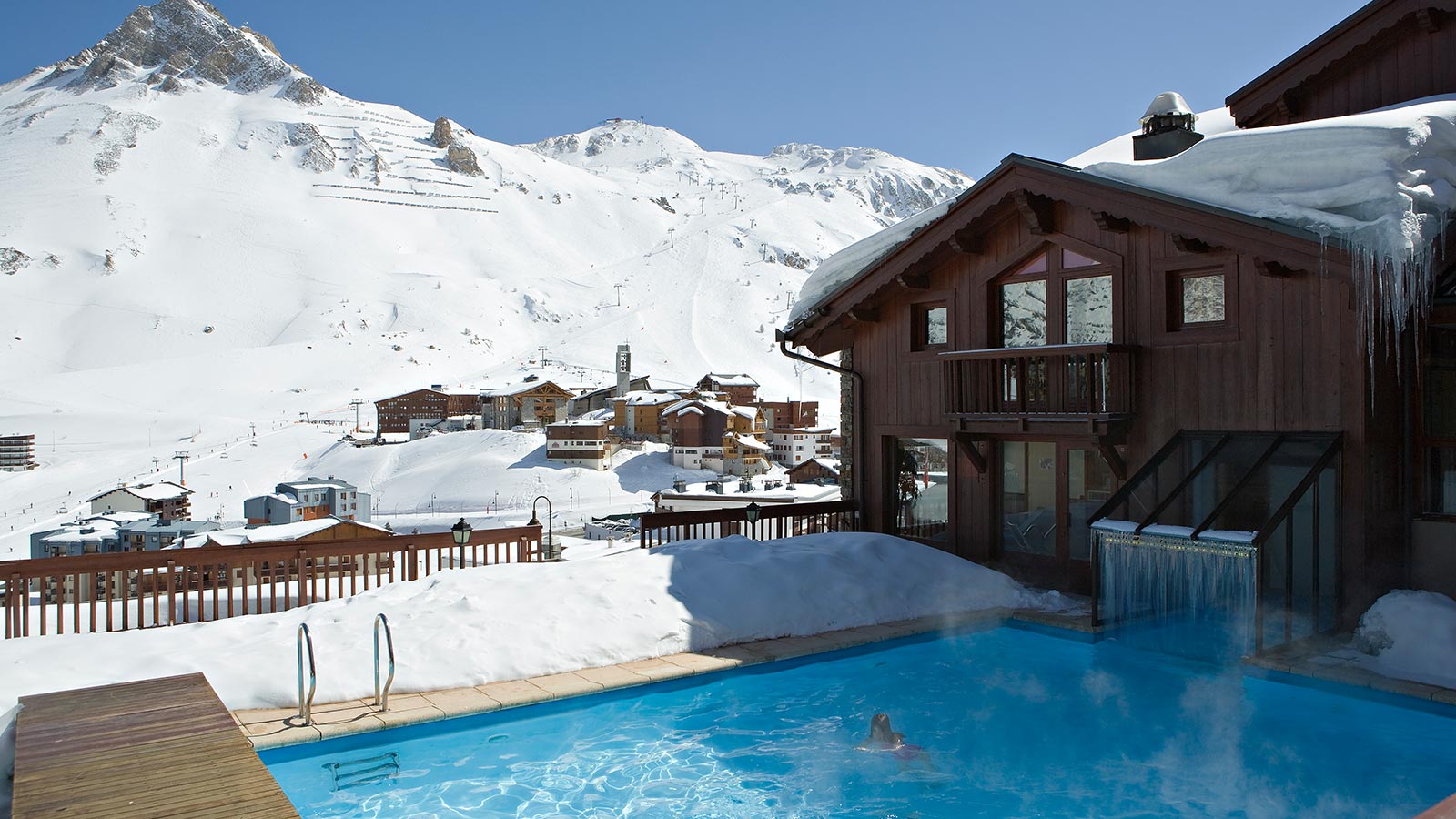 Tignes Франция горнолыжный курорт